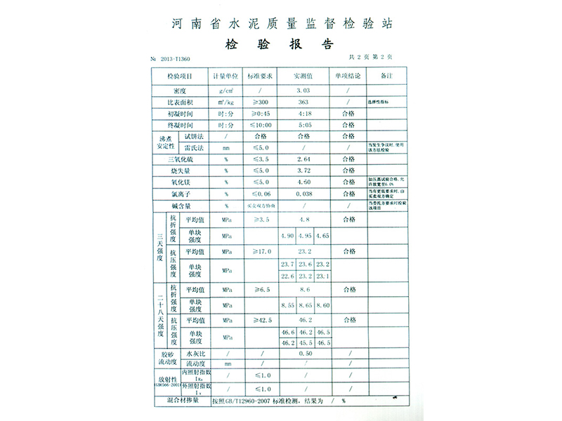 检验报告